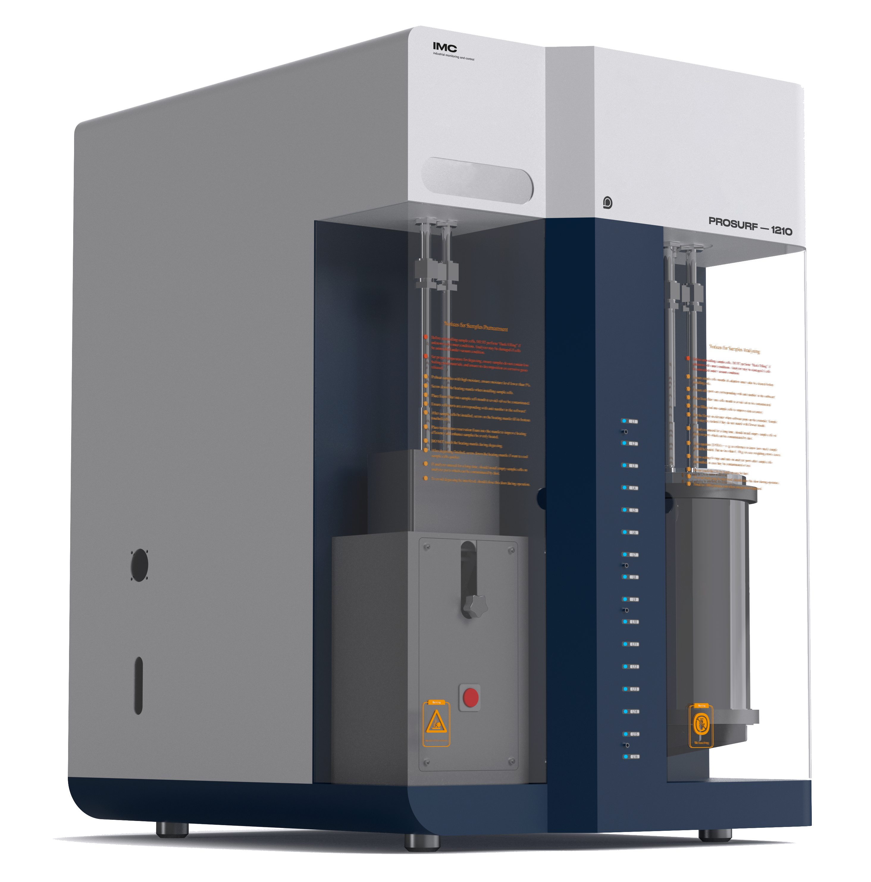 Анализатор адсорбции газов IMC ProSurf-H 1210 Анализатор адсорбции газов IMC ProSurf-H 1210