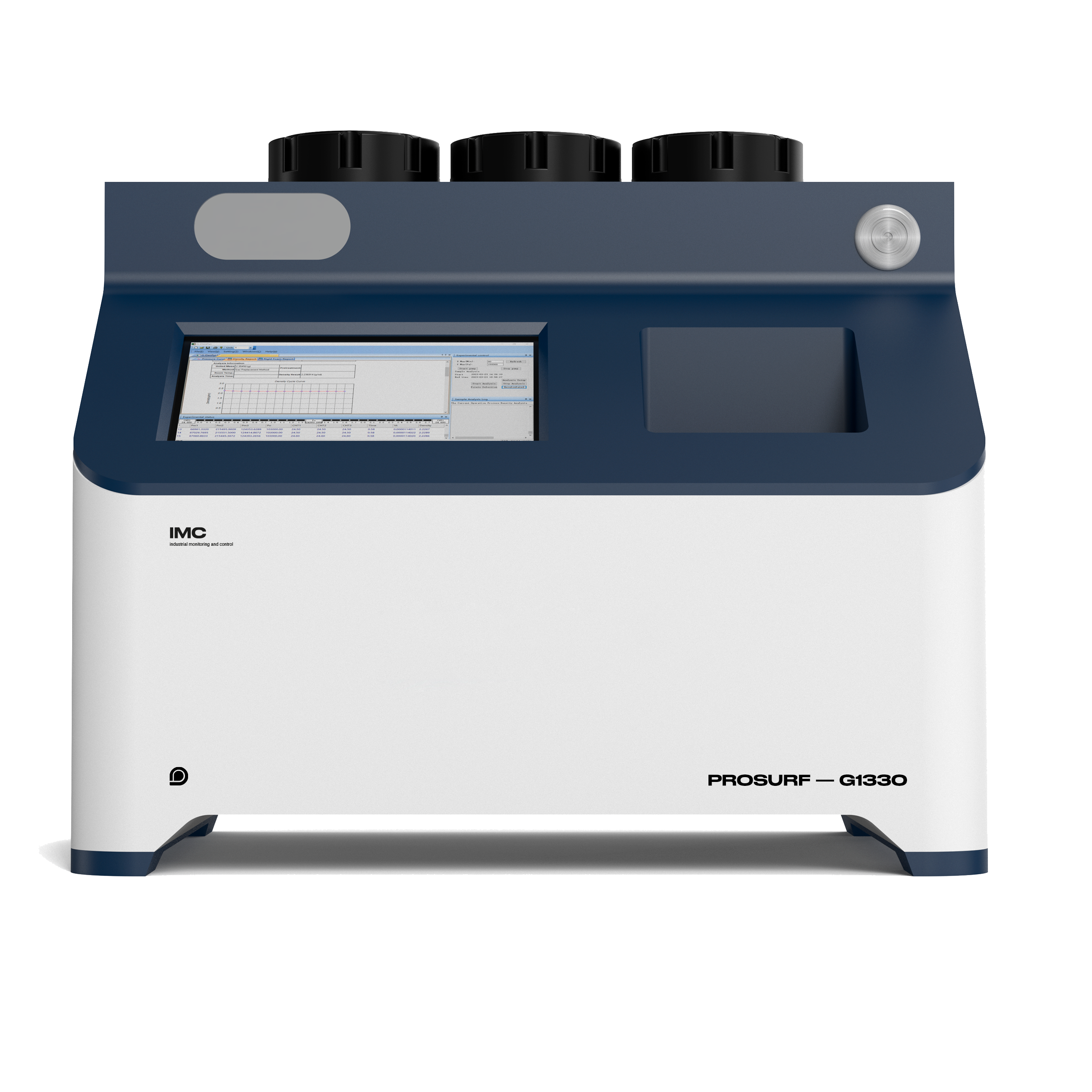 Описание Газовый пикнометр IMC ProSurf-G1330 Описание Газовый пикнометр IMC ProSurf-G1330